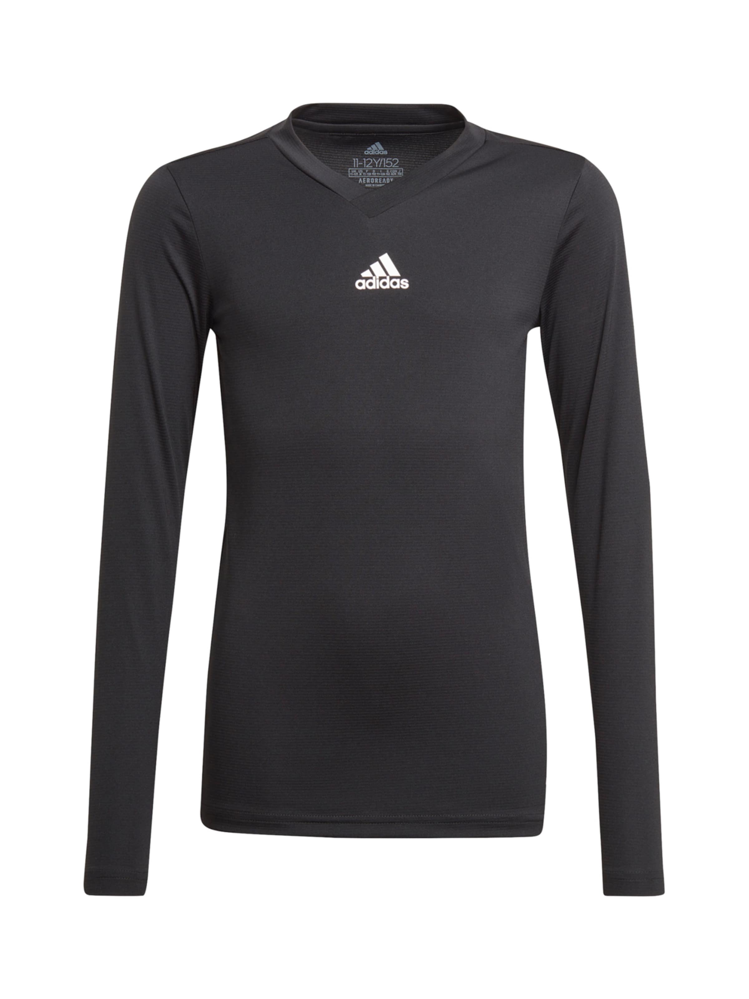 ADIDAS PERFORMANCE Funktionsshirt 'Team Base' in Schwarz: Vorderseite