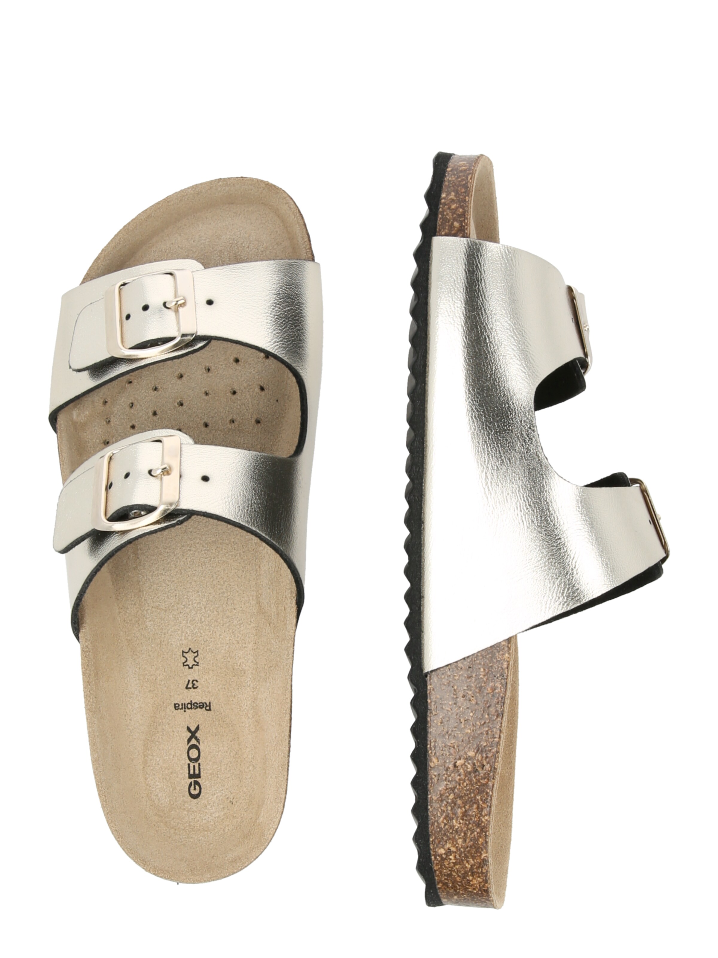 GEOX Чехли 'BRIONIA' в злато