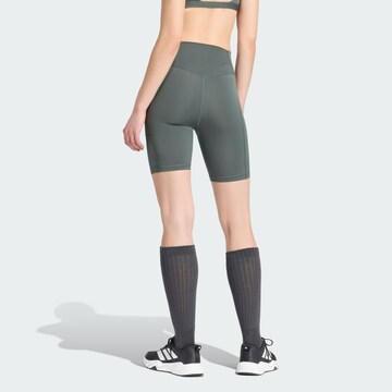 ADIDAS PERFORMANCE - Skinny Pantalón deportivo 'Optimé Essentials' en gris