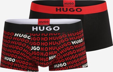 HUGO Boxerky – červená: přední strana