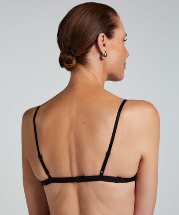 Hunkemöller Triangel BH in Schwarz