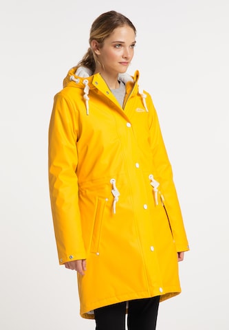 ICEBOUND Between-seasons coat in Yellow: front