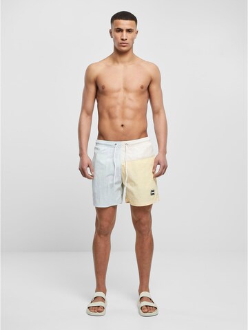 Urban Classics Board Shorts in Beige