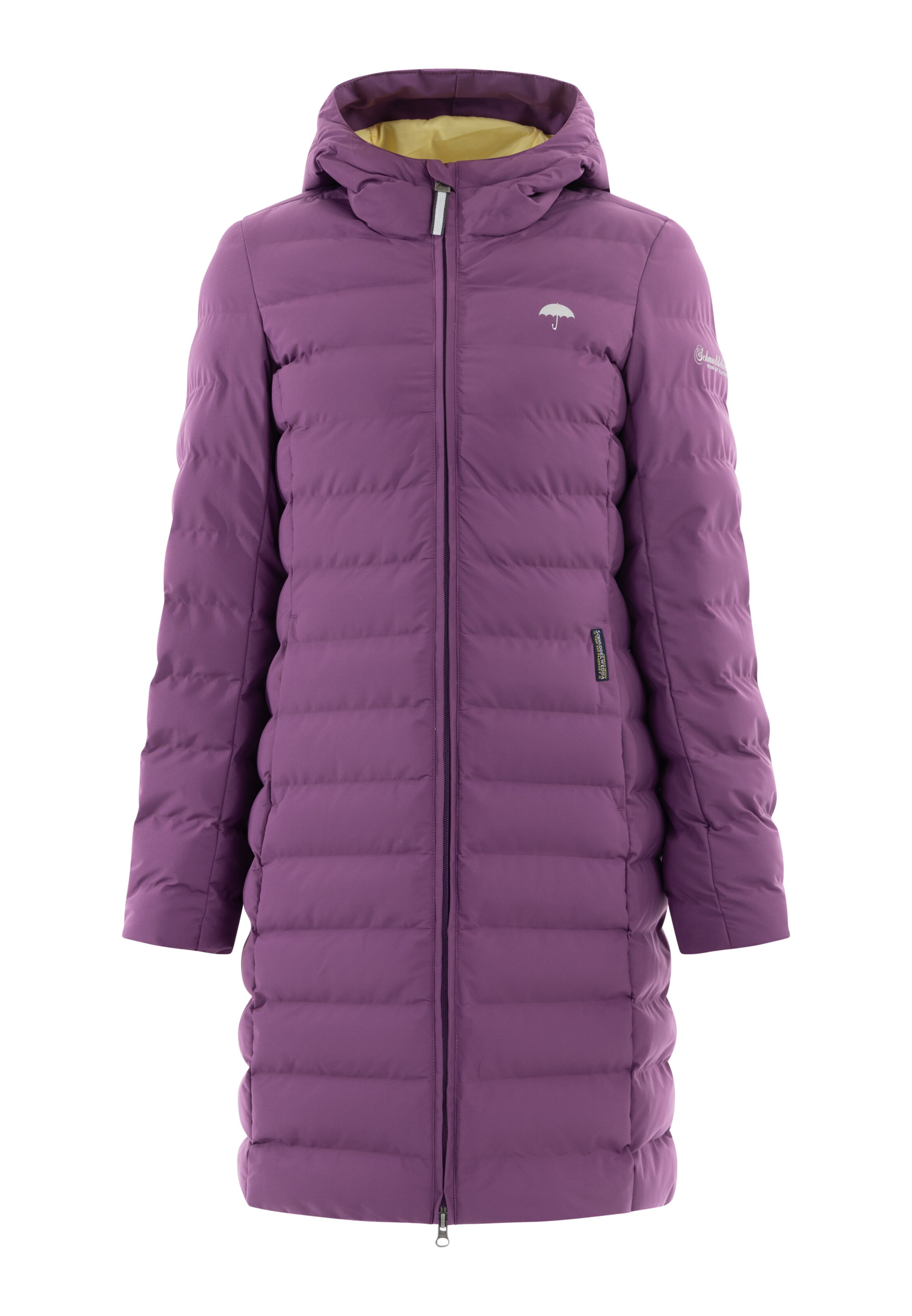 Manteau fonctionnel Schmuddelwedda en violet : devant
