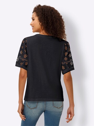 heine Bluse i sort