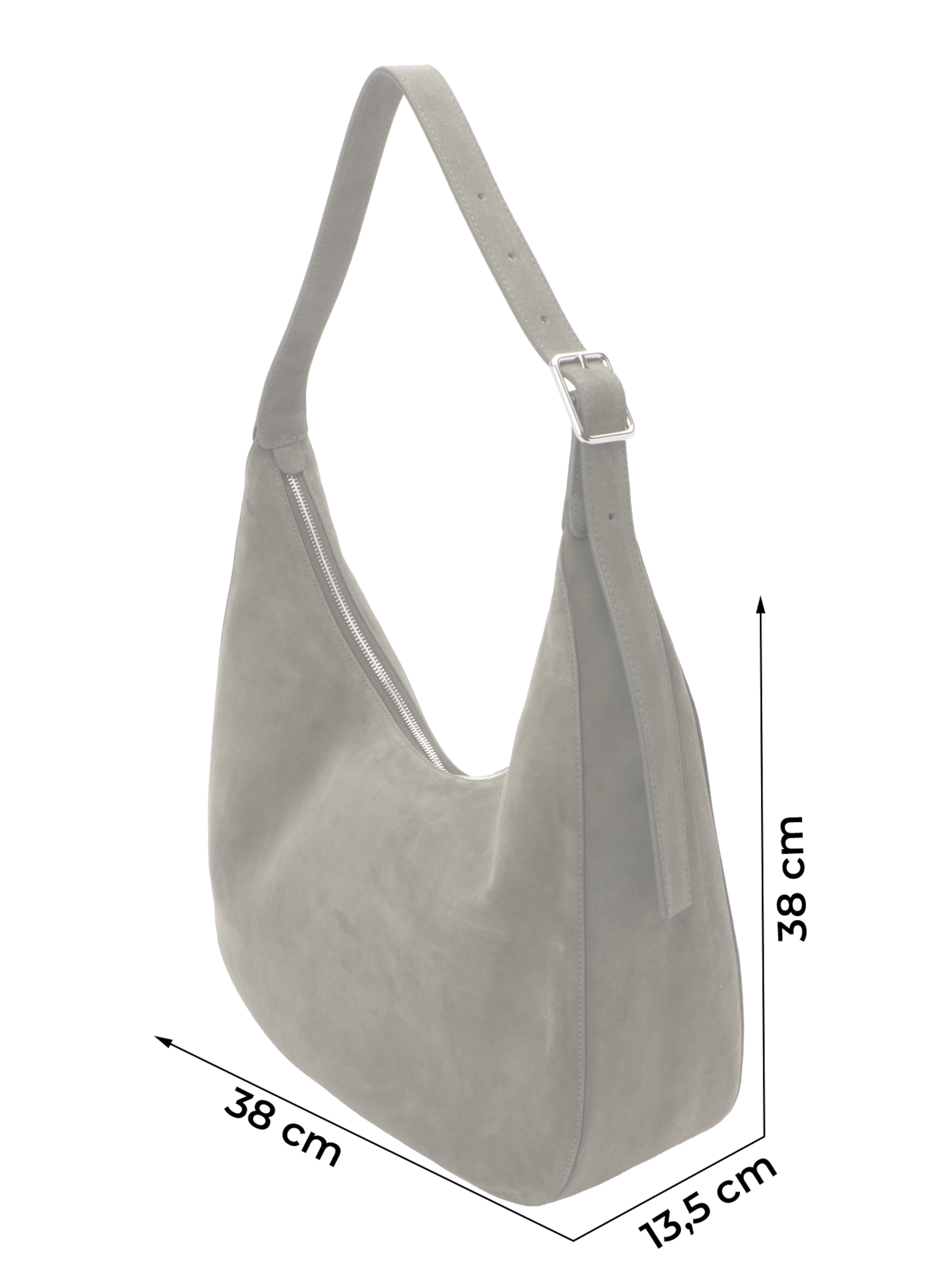 & Other Stories Torba na ramię w kolorze zielony