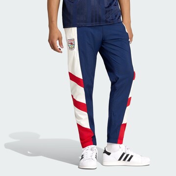 Effilé Pantalon de sport 'Arsenal FC EQT' ADIDAS PERFORMANCE en bleu : devant