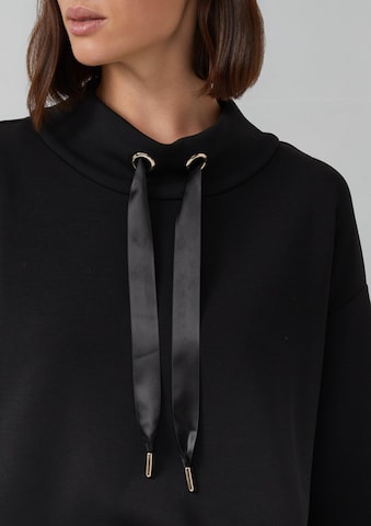 s.Oliver Sweatshirt in Zwart