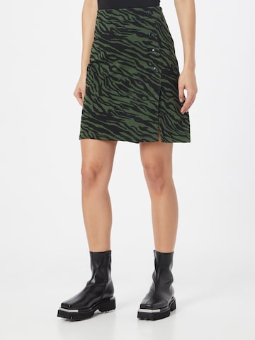 ICHI Skirt 'KATE' in Green: front