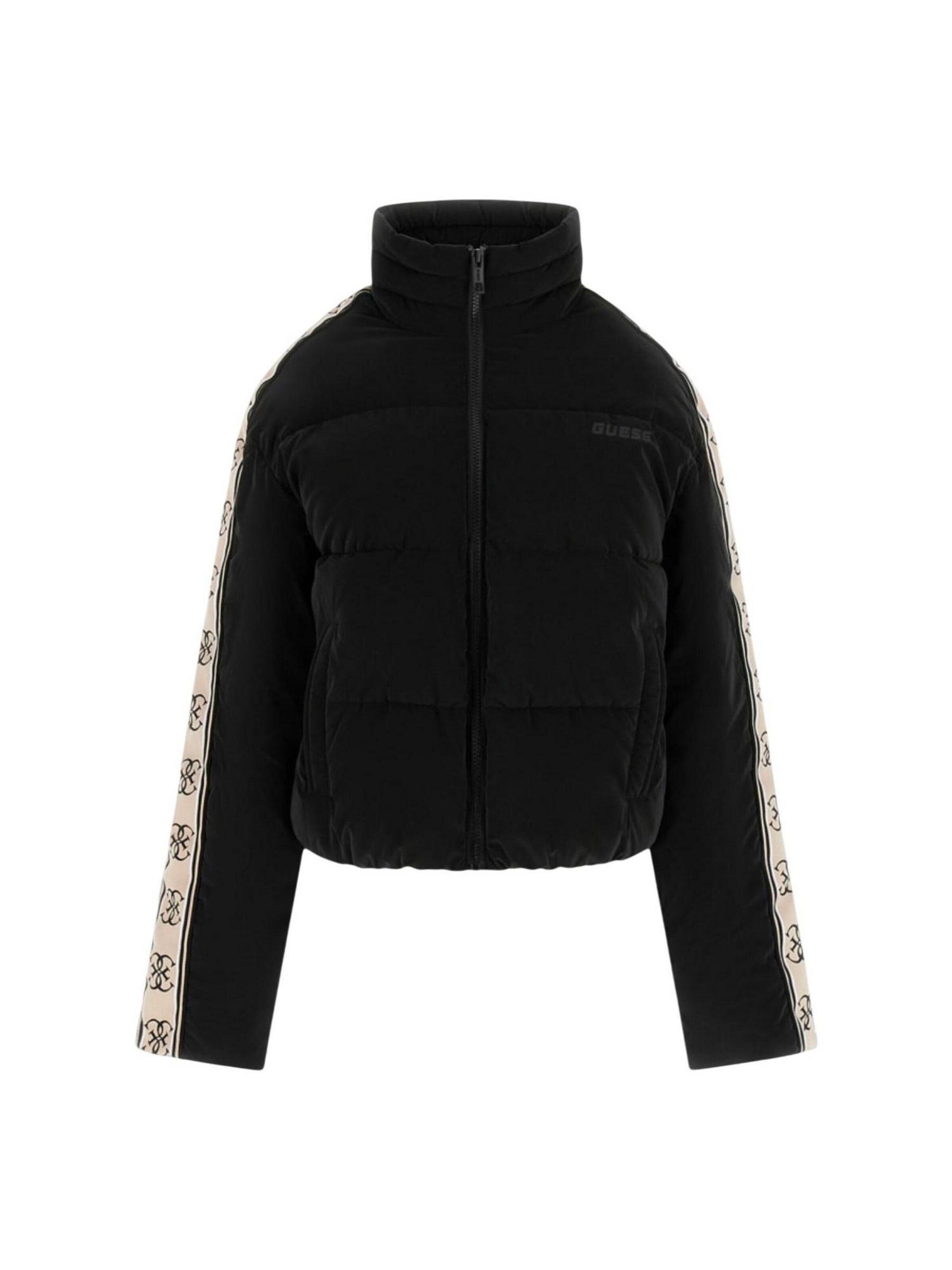 Veste d’hiver 'NEW JEAN PUFFER JACK V5BL11 WGYC2' GUESS en noir