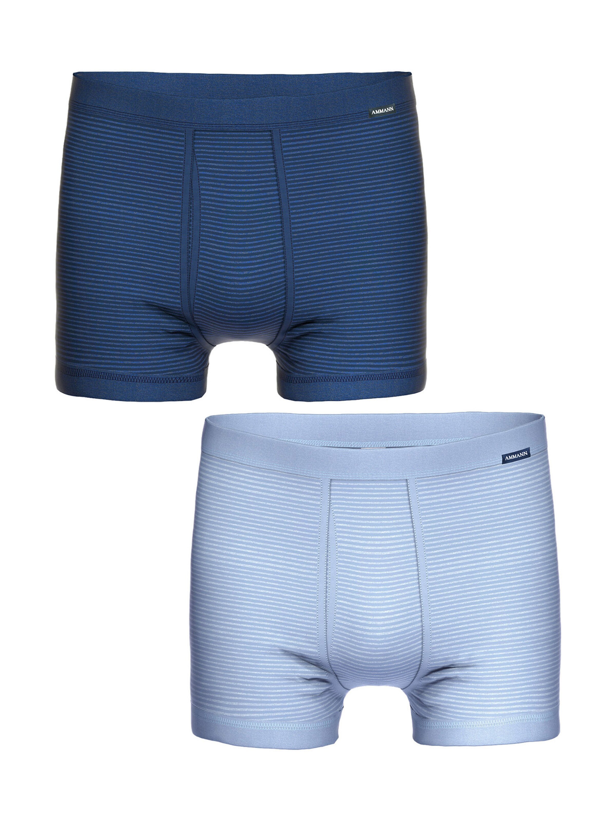 Ammann Boxershorts ' 170 Jeans ' in Blauw: voorkant