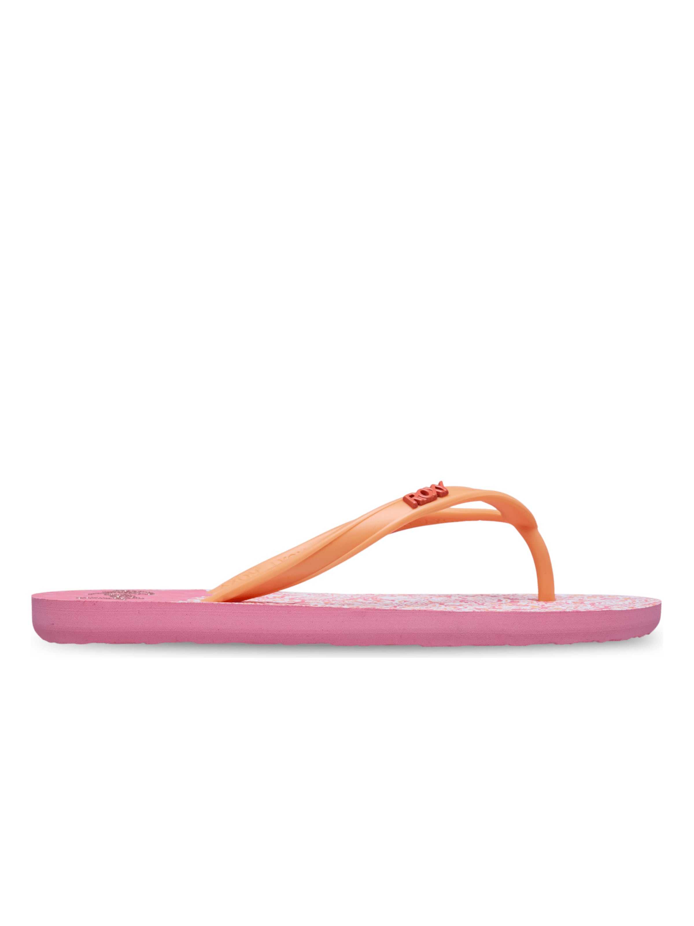 ROXY Sandals 'Rg Viva Stamp' in Pink