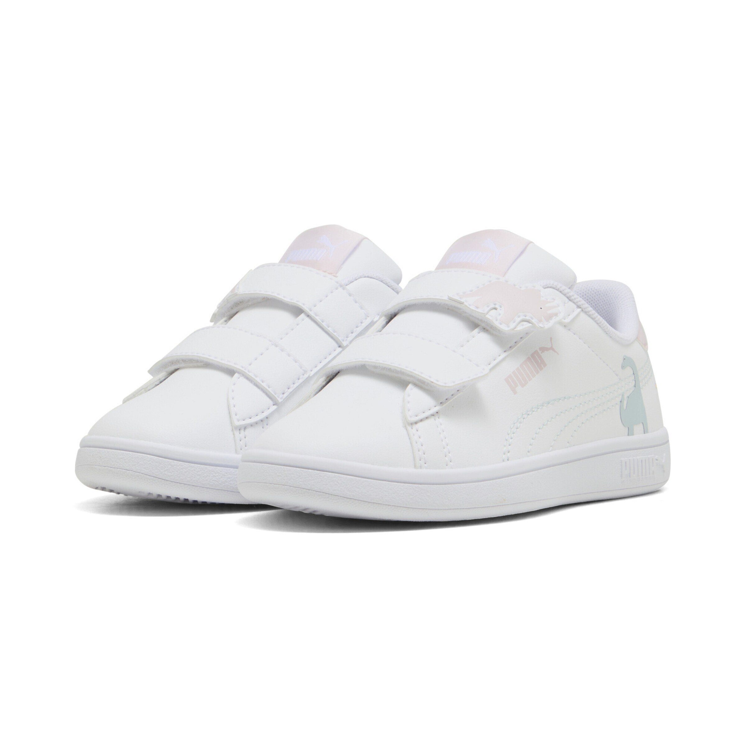 Baskets 'Smash 3.0 Dino' PUMA en blanc