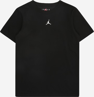 melns Jordan T-Krekls: no priekšpuses