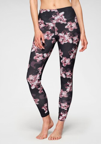 H.I.S Skinny Leggings in Black: front