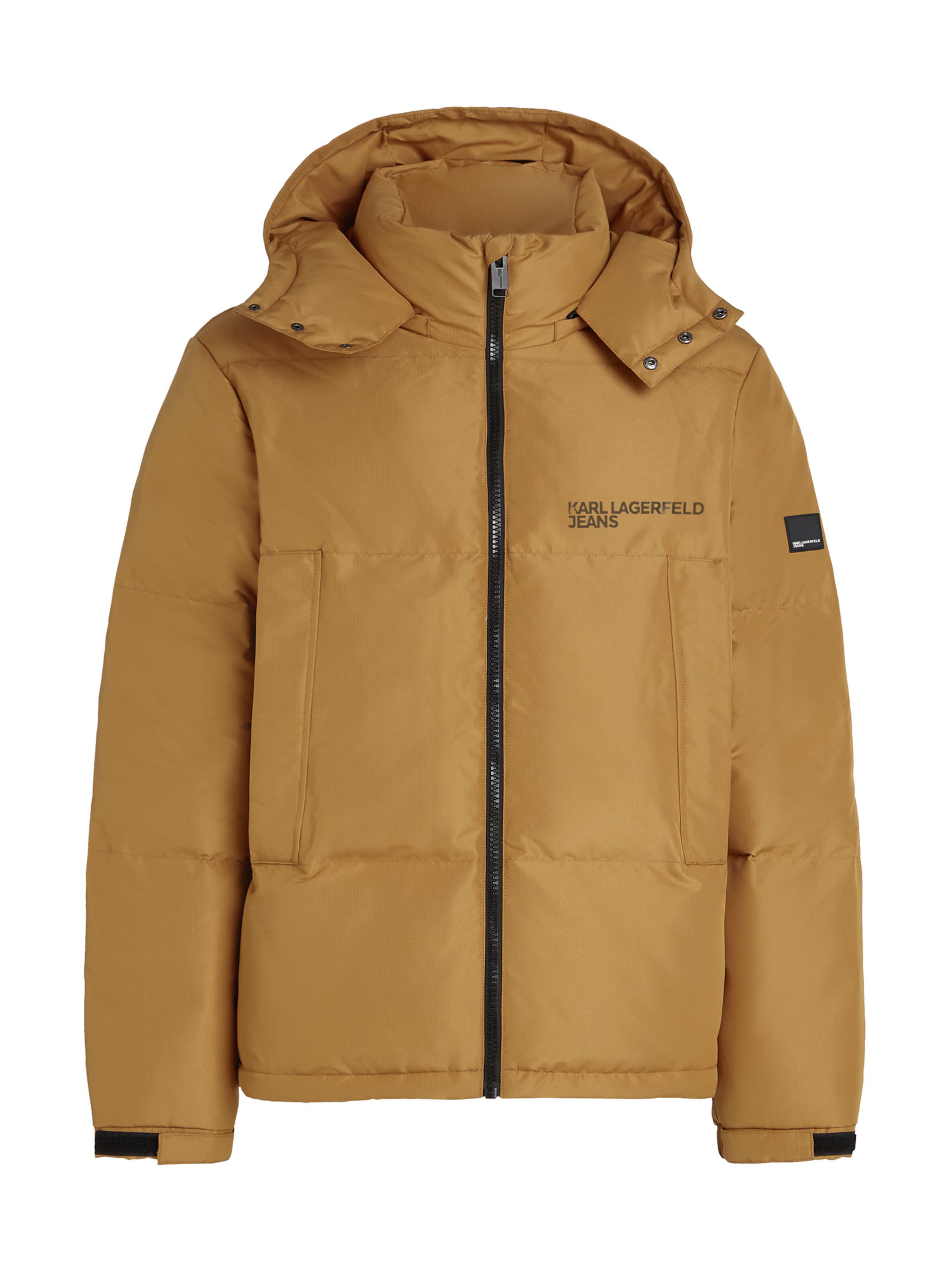 KARL LAGERFELD JEANS Talvitakki värissä ruskea: etupuoli