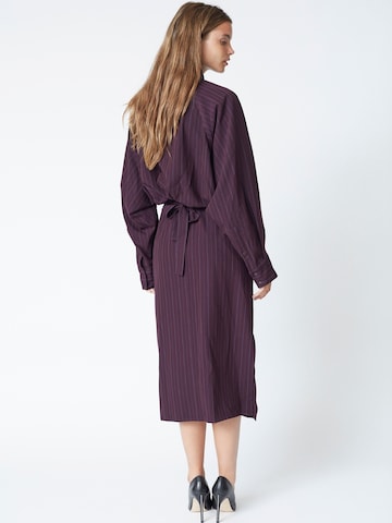 Robe-chemise 'Trinny' co'couture en violet