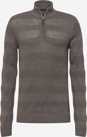 BLEND Sweater 'Nantes' in Grey: front