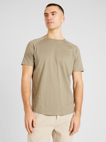QS Shirt in Groen: voorkant