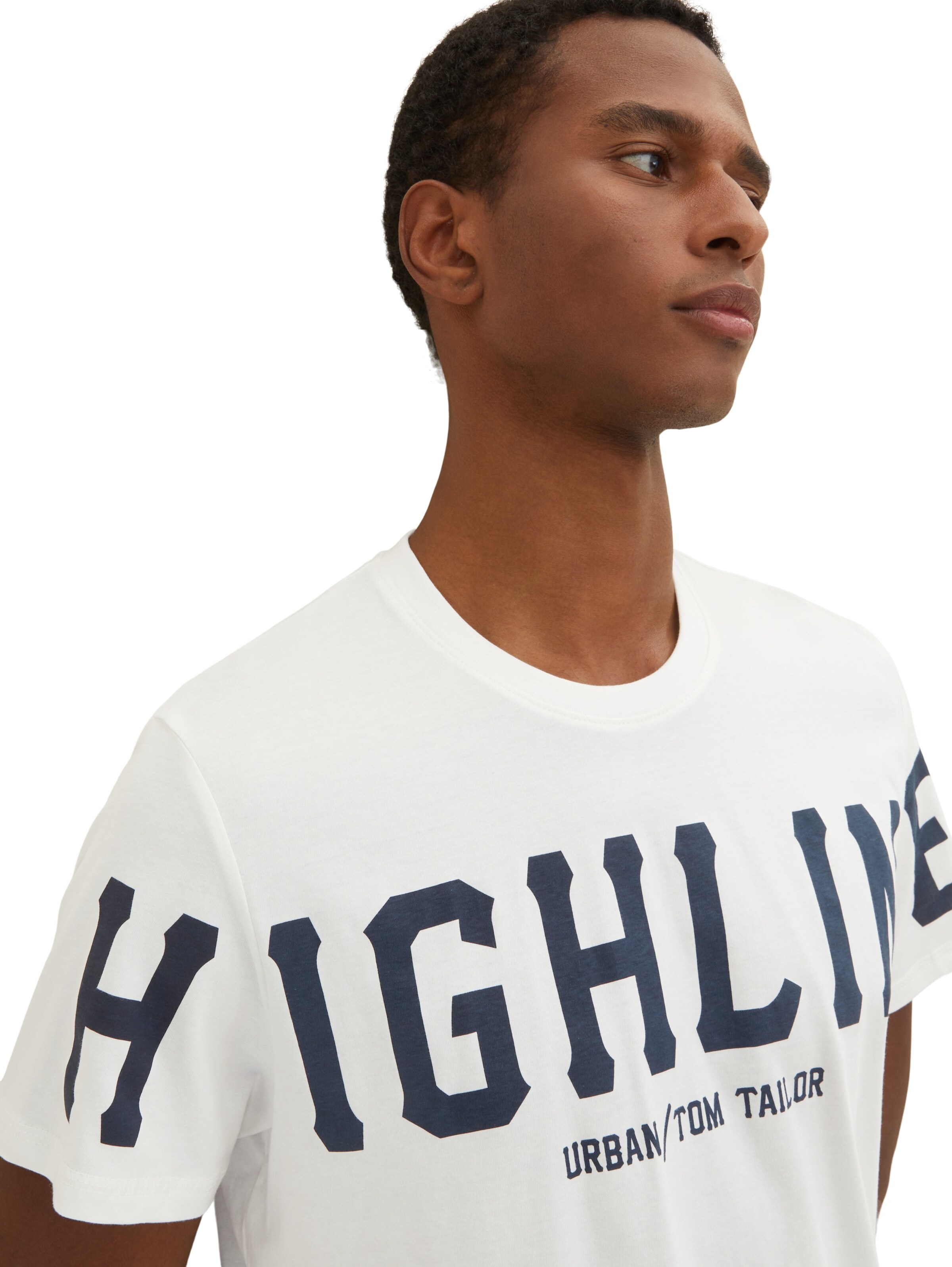 TOM TAILOR - Camiseta en blanco