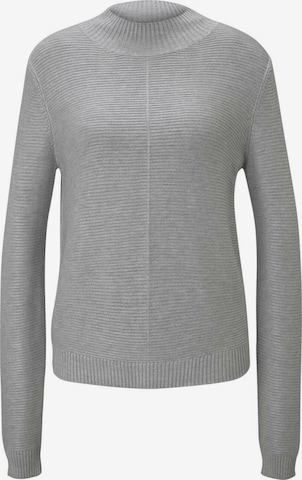 Pull-over TOM TAILOR en gris : devant