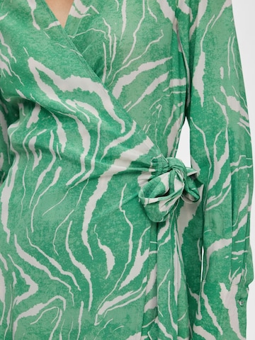 SELECTED FEMME Košilové šaty – zelená