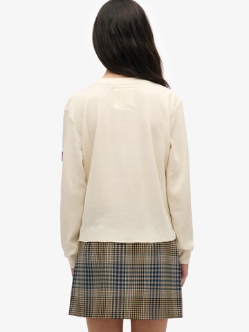 Superdry & Co Суичър 'Athletic Essential' в бяло