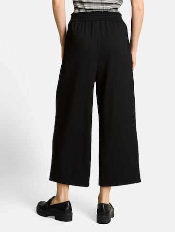 TOM TAILOR DENIM Loose fit Trousers in Black