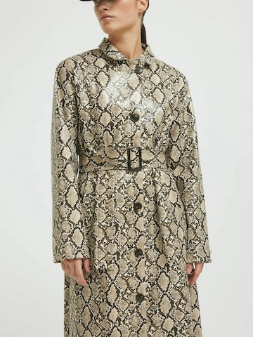 Manteau mi-saison 'Cosmo' Résumé en beige