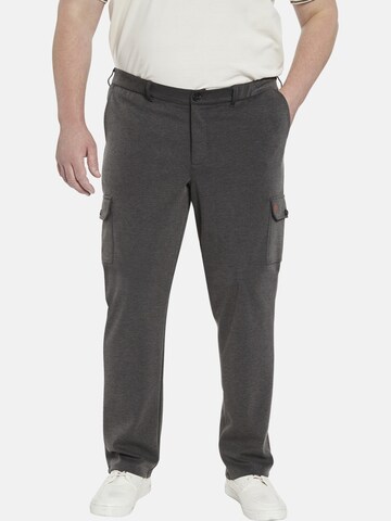 Loosefit Pantalon cargo ' Baron Clay ' Charles Colby en gris : devant