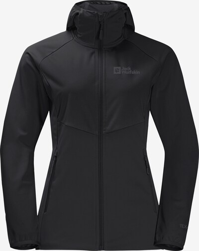 JACK WOLFSKIN Veste outdoor en noir, Vue avec produit