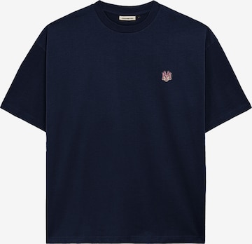 Prohibited Shirt 'Office' in Blauw: voorkant