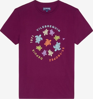 Vilebrequin Shirt in Lila: Vorderseite