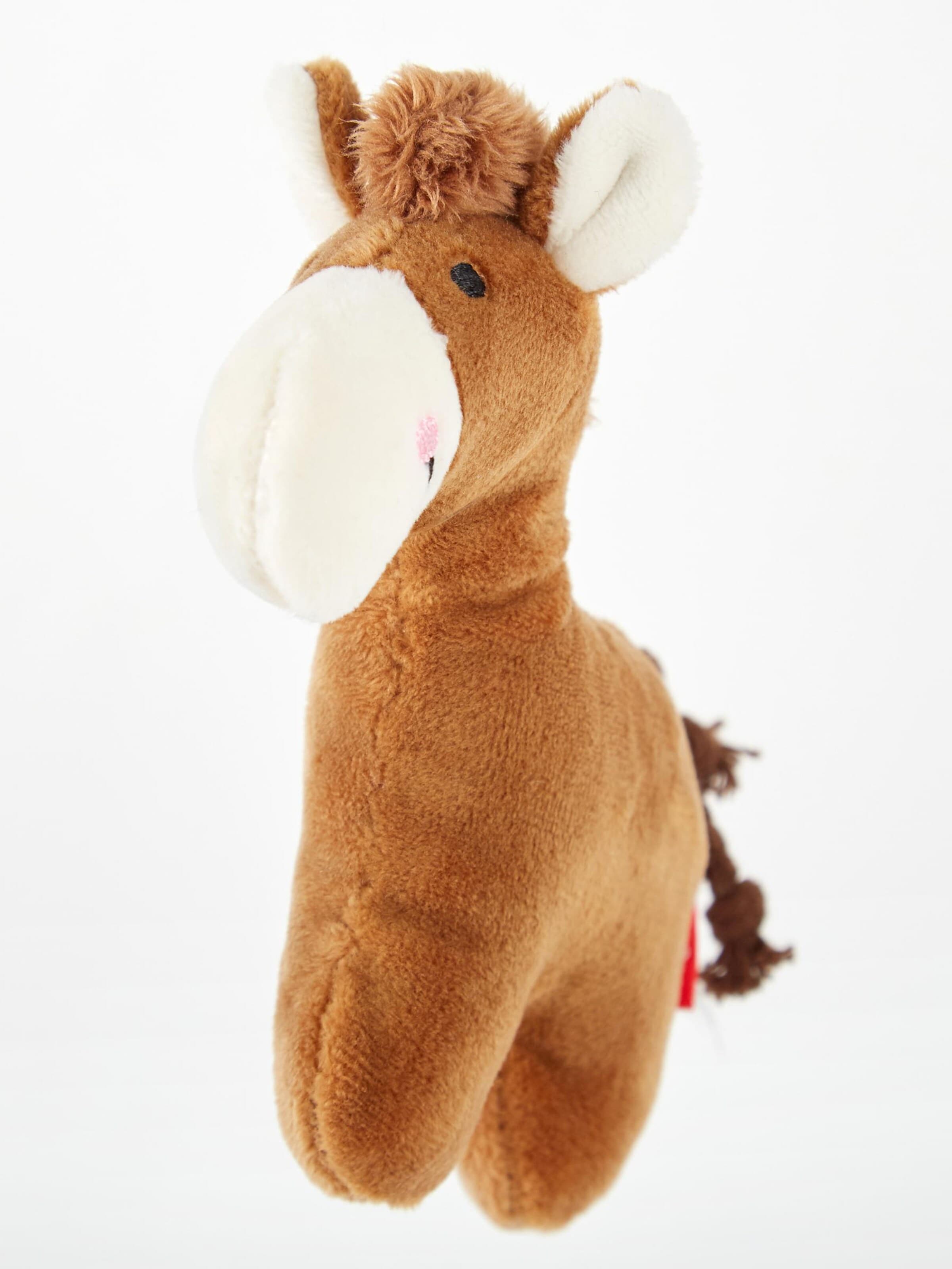 SIGIKID Kuscheltiere 'Rassel-Greifling RedStars'‌‌ in Braun: Vorderseite