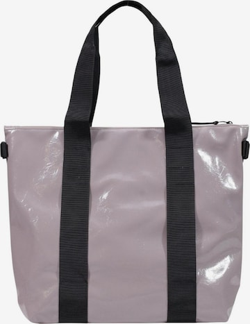 Borsa a spalla 'Tote Bag Mini W3 14160' di RAINS in lilla: frontale