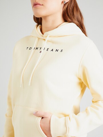 geltona Tommy Jeans Megztinis be užsegimo