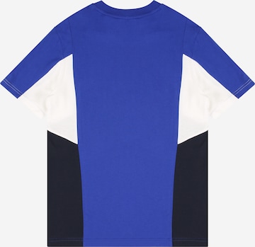 ADIDAS SPORTSWEAR Performance Shirt 'Colorblock 3-Stripes  Fit' in Blue