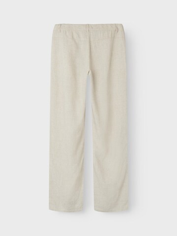 NAME IT Loosefit Bukser i beige