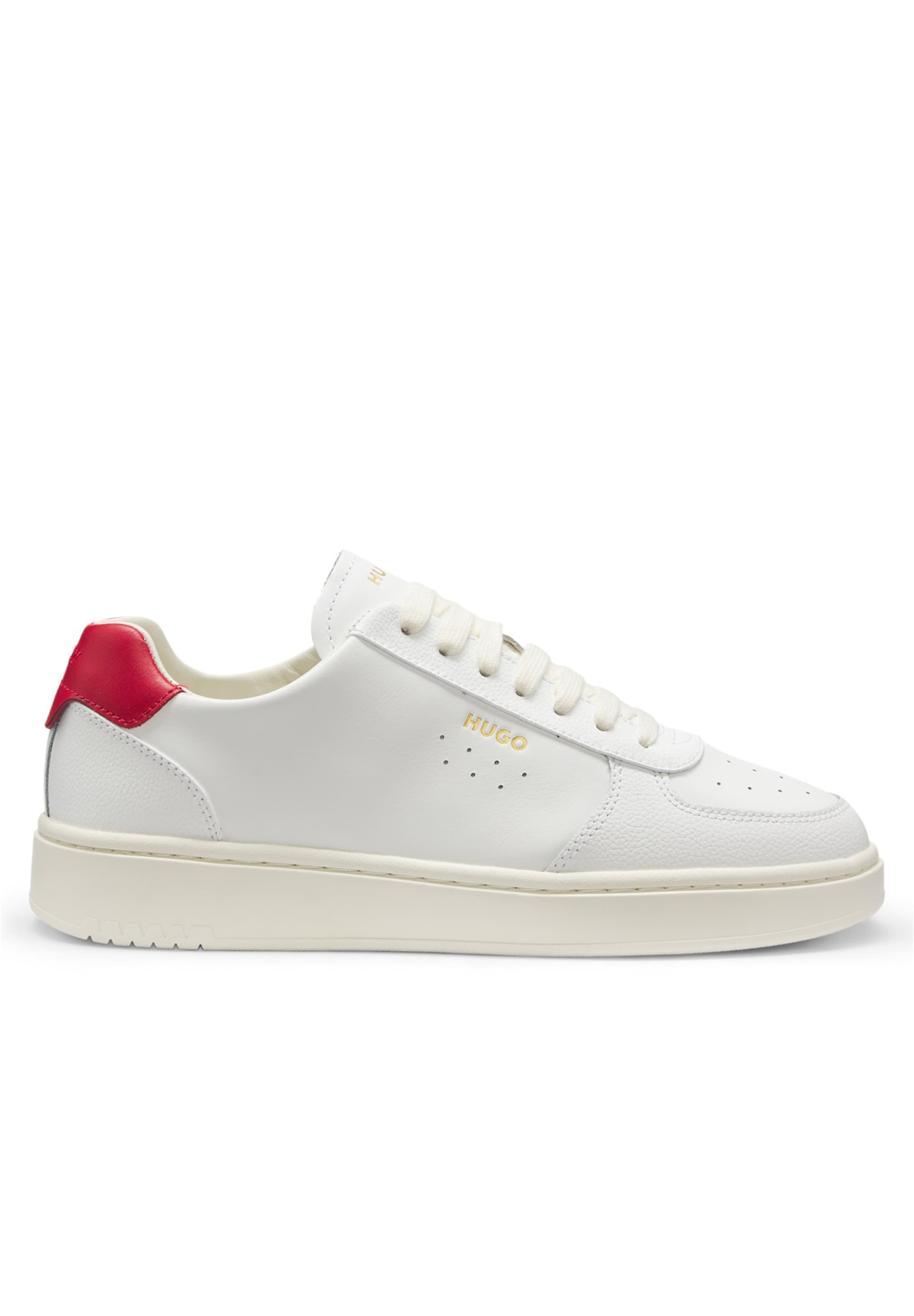 HUGO Sneakers 'Neston' in White: front