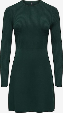 ONLY Kootud kleit 'ONLMISTY', värv roheline: eest vaates