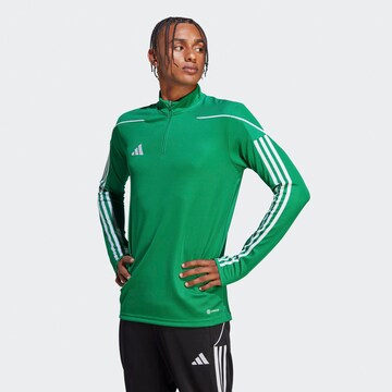 ADIDAS PERFORMANCE Athletic Sweatshirt 'Tiro 23' in Green: front