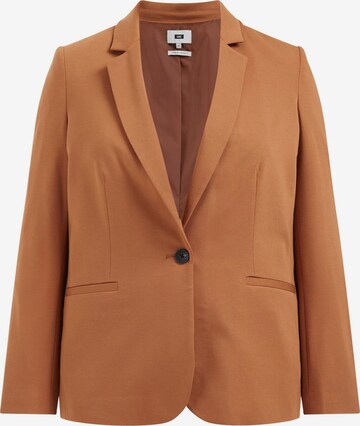 Blazer WE Fashion en marron : devant