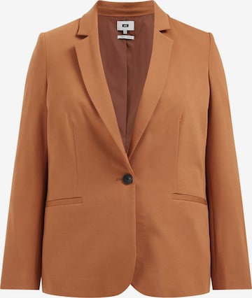 WE Fashion Blazer in Brown: front