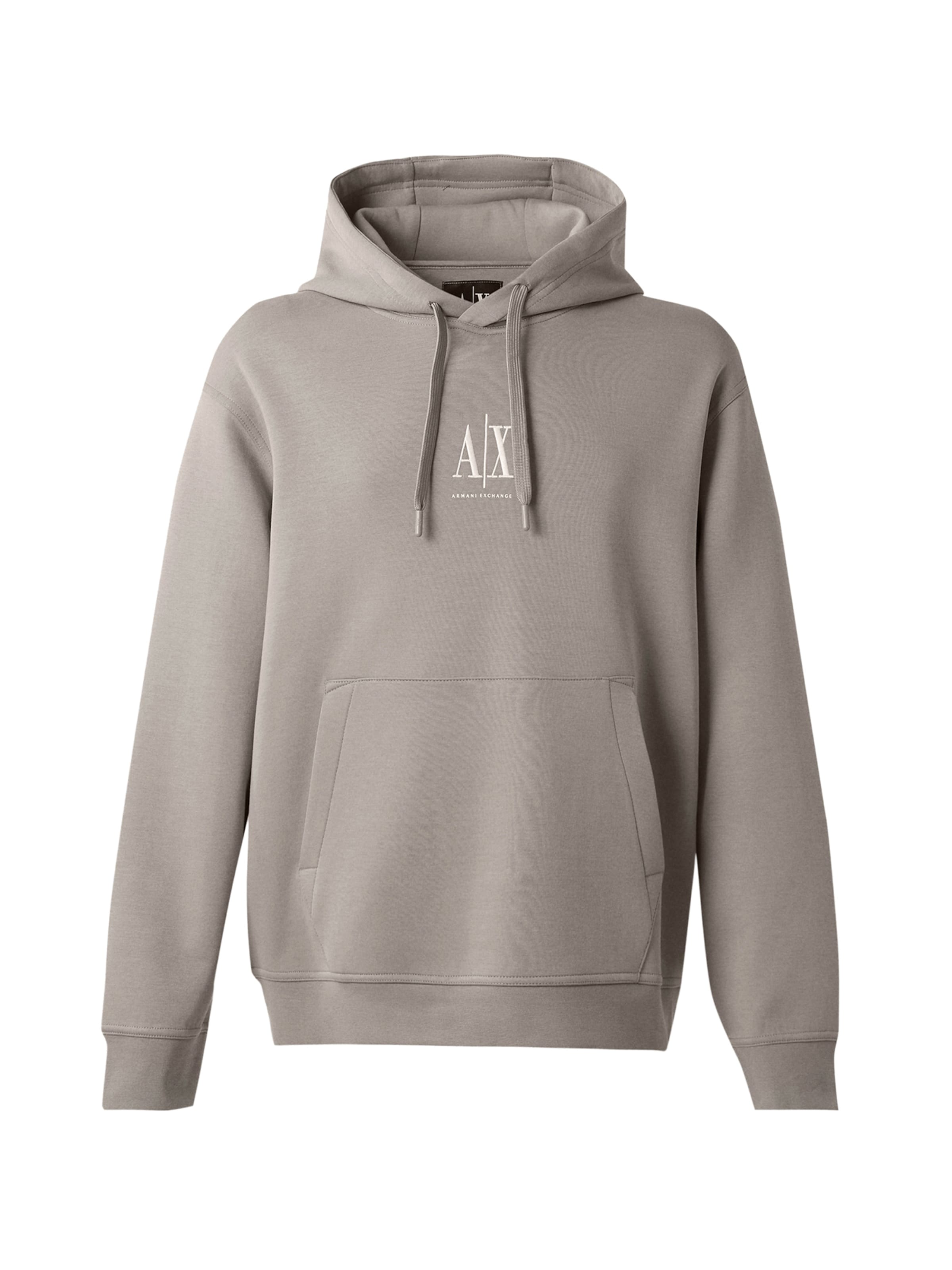 ARMANI EXCHANGE - Sudadera en beige: frente