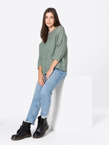 VERO MODA Sweater 'Vigga' in Green