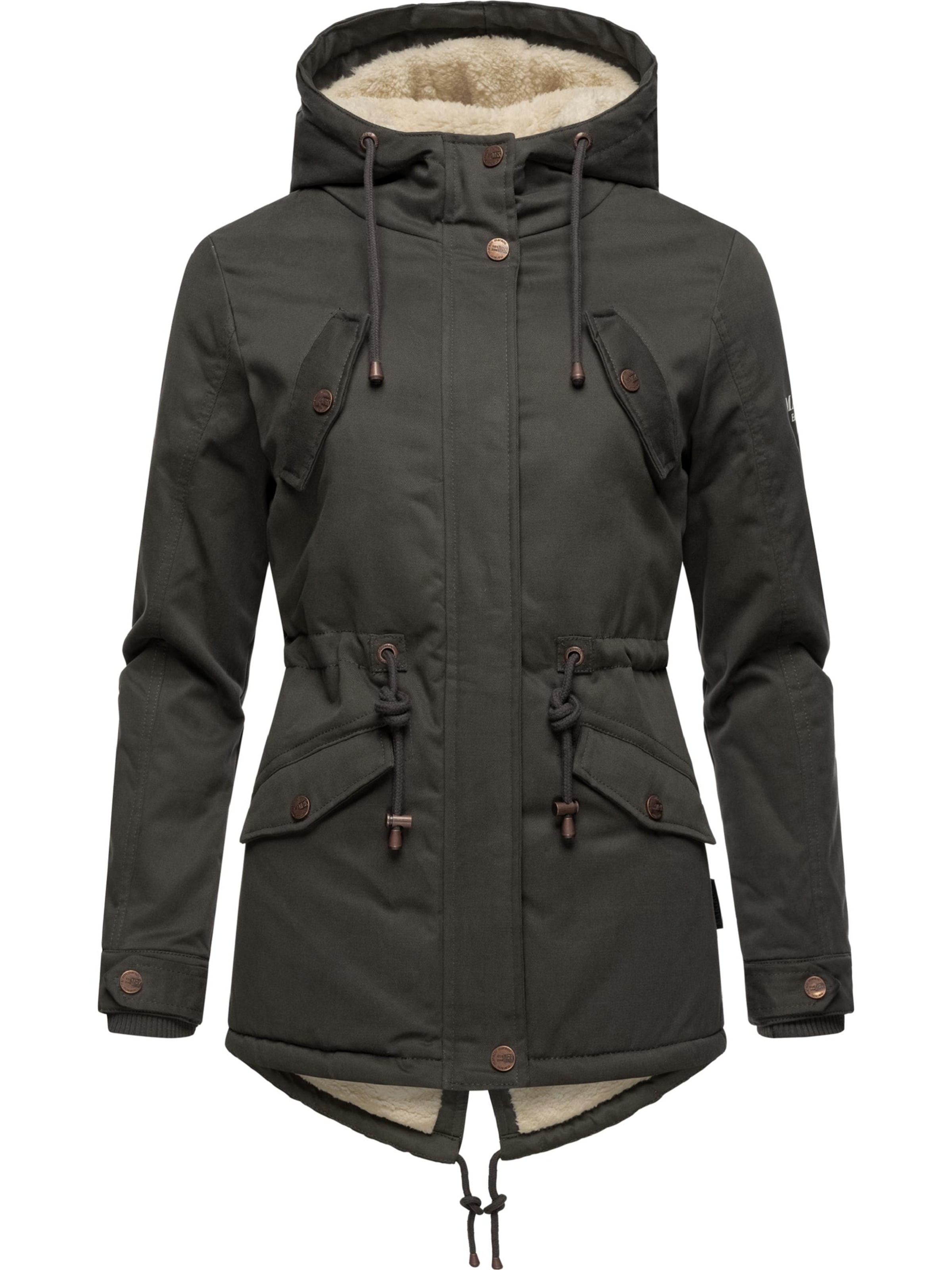 Parka invernale 'Manolya' di MARIKOO in grigio