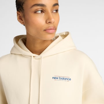 new balance Sweatshirt in Beige