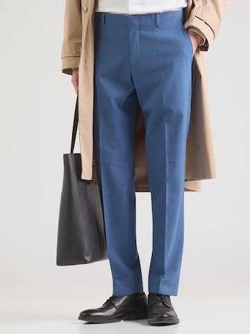 Michael Kors Normalny krój Spodnie w kant w kolorze niebieski: przód