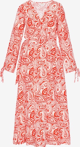 Robe usha FESTIVAL en orange : devant