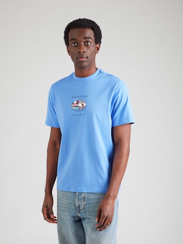 NAPAPIJRI Shirt 'SERAE' in Blue: front